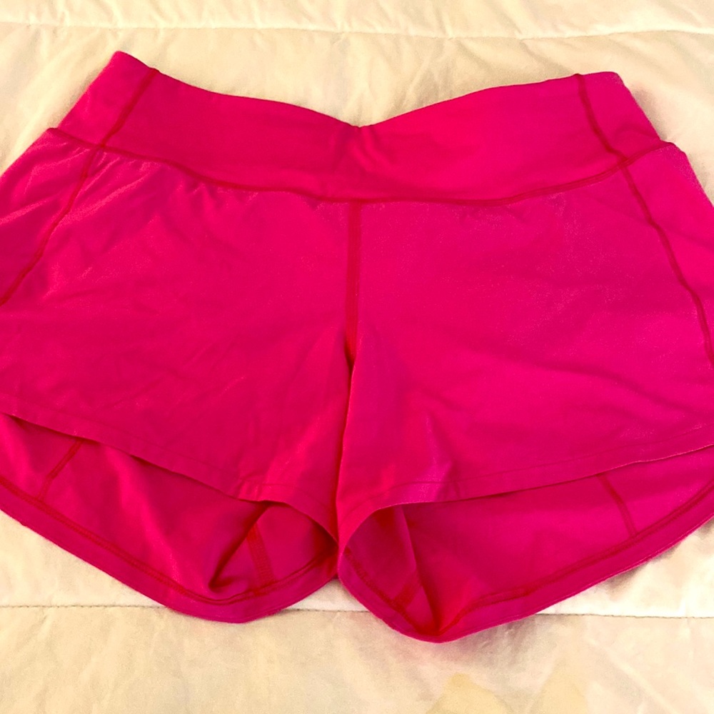 Hot pink Lululemon speed ups!